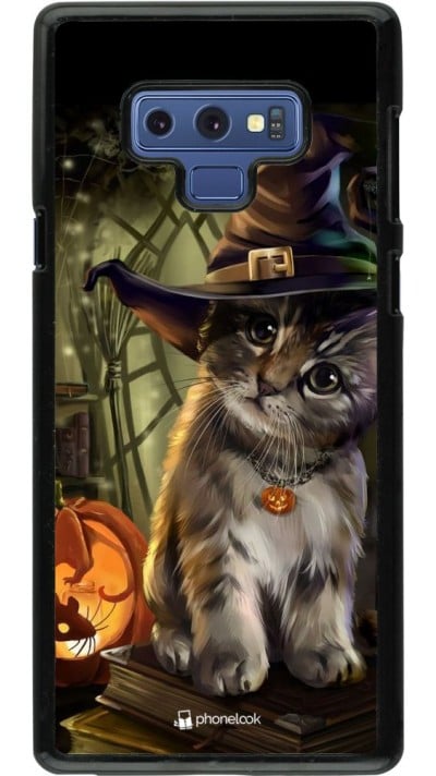 Coque Samsung Galaxy Note9 - Halloween 21 Witch cat