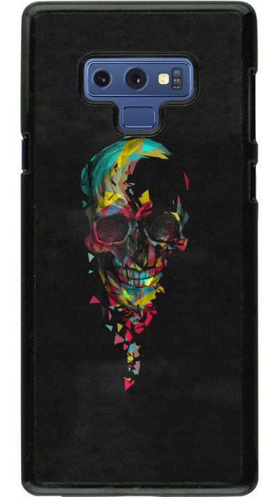 Samsung Galaxy Note9 Case Hülle - Halloween 22 colored skull