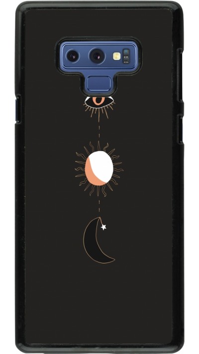 Samsung Galaxy Note9 Case Hülle - Halloween 22 eye sun moon