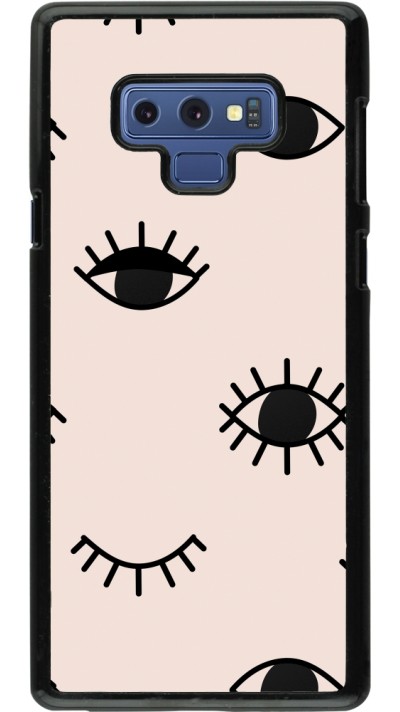 Samsung Galaxy Note9 Case Hülle - Halloween 2023 I see you