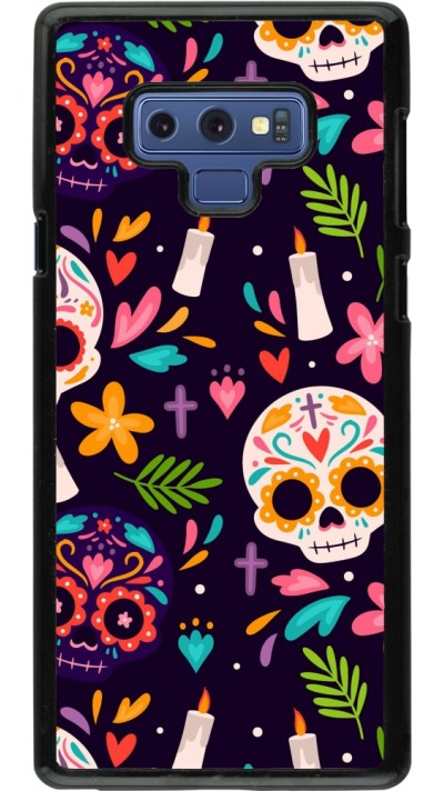 Samsung Galaxy Note9 Case Hülle - Halloween 2023 mexican style