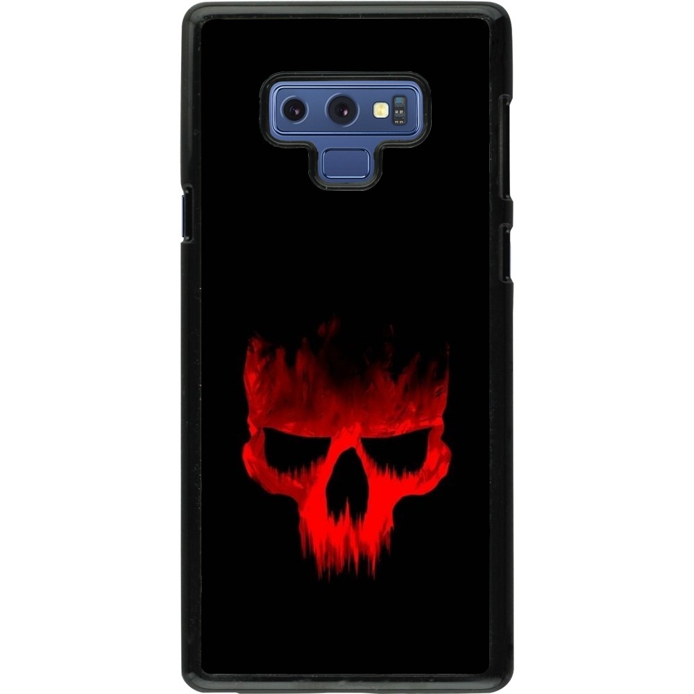 Samsung Galaxy Note9 Case Hülle - Halloween 2023 scary skull