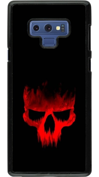 Samsung Galaxy Note9 Case Hülle - Halloween 2023 scary skull