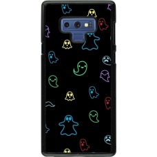 Coque Samsung Galaxy Note9 - Halloween 2024 colorful ghosts