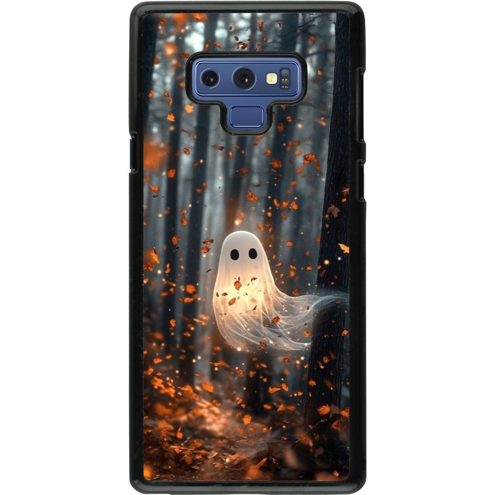 Coque Samsung Galaxy Note9 - Halloween 2025 Ghost in the forest