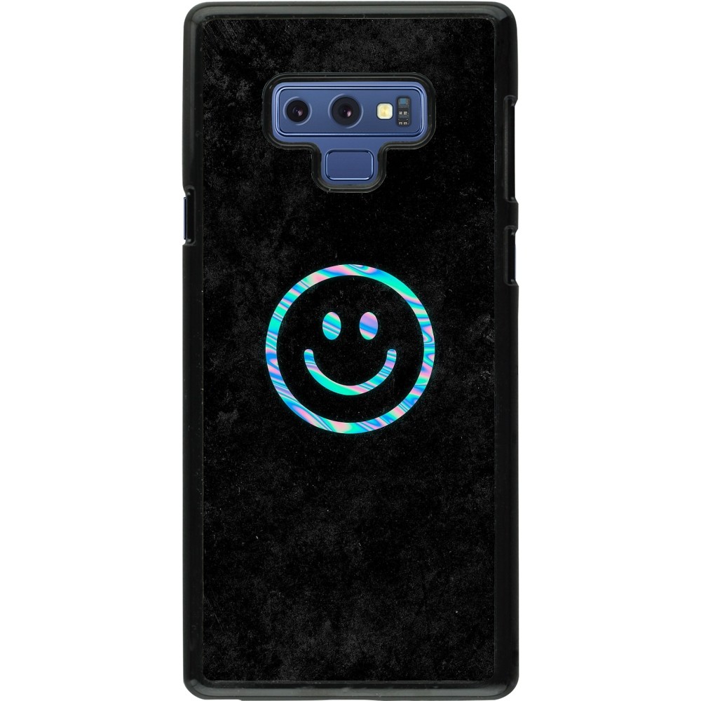 Coque Samsung Galaxy Note9 - Happy smiley irisé