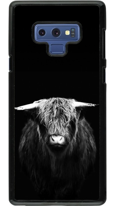 Coque Samsung Galaxy Note9 - Highland calf black