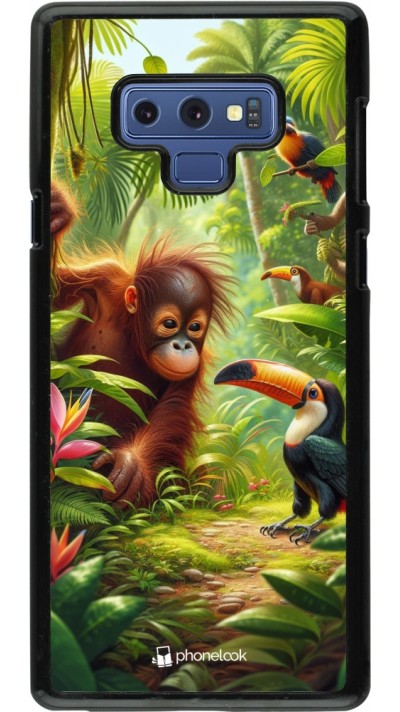 Coque Samsung Galaxy Note9 - Jungle Tropicale Tayrona