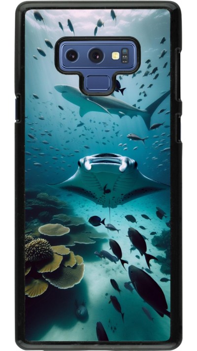 Samsung Galaxy Note9 Case Hülle - Manta Lagune Reinigung