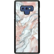 Samsung Galaxy Note9 Case Hülle - Rosa Leuchtender Marmor