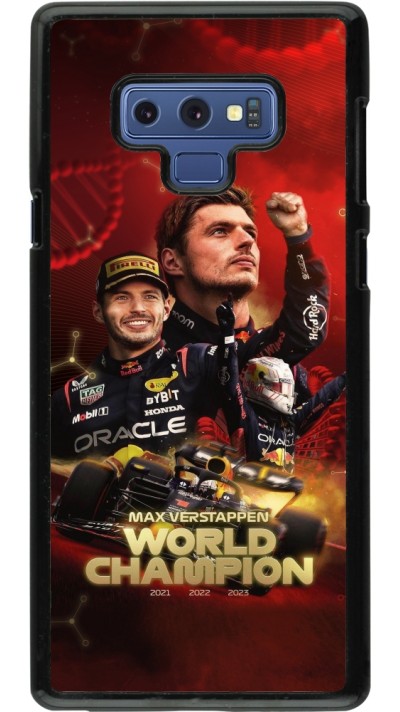 Coque Samsung Galaxy Note9 - Max Verstappen Champion 2023