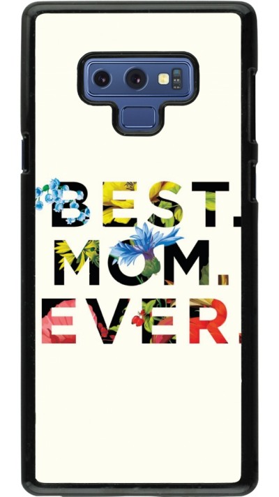 Samsung Galaxy Note9 Case Hülle - Mom 2023 best Mom ever flowers