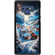 Coque Samsung Galaxy Note9 - Mont Neige Lumière