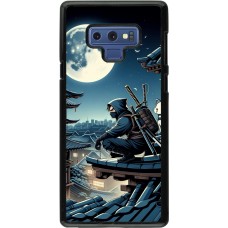 Coque Samsung Galaxy Note9 - Ninja sous la lune