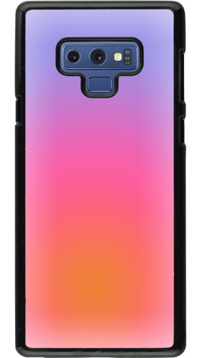 Coque Samsung Galaxy Note9 - Orange Pink Blue Gradient