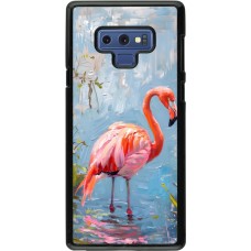 Samsung Galaxy Note9 Case Hülle - Paint Flamingo