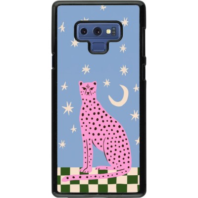 Coque Samsung Galaxy Note9 - Pink leopard with stars 2026