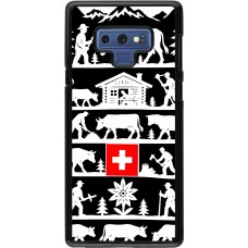 Coque Samsung Galaxy Note9 - Poya Suisse 1 noir