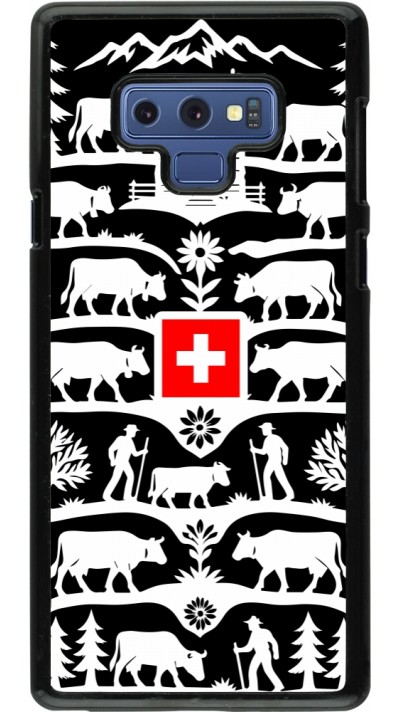 Coque Samsung Galaxy Note9 - Poya Suisse 3 noir