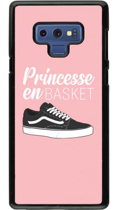 Coque Samsung Galaxy Note9 - princesse en basket