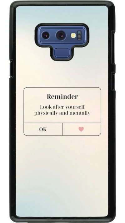 Coque Samsung Galaxy Note9 - Reminder Look after yourself
