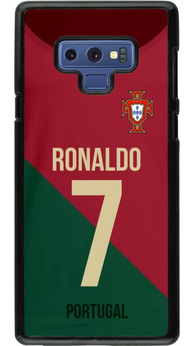 Coque Samsung Galaxy Note9 - Football shirt Ronaldo Portugal