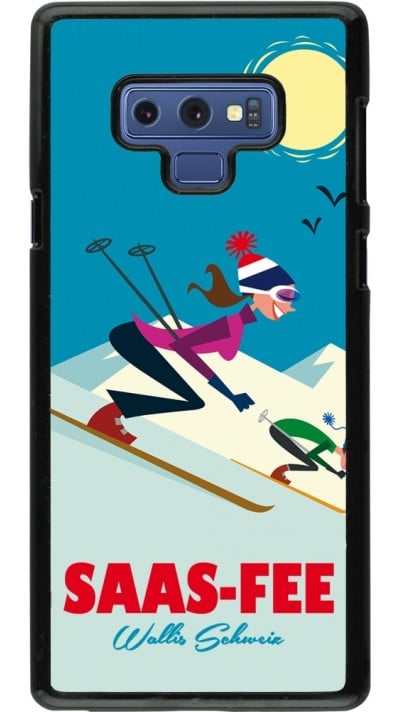 Coque Samsung Galaxy Note9 - Saas-Fee Ski Downhill
