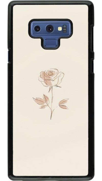 Samsung Galaxy Note9 Case Hülle - Rosa Sand Minimalistisch