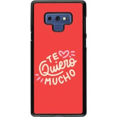 Samsung Galaxy Note9 Case Hülle - Saint Valentines Day 26 Te quiero mucho