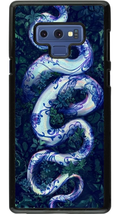 Coque Samsung Galaxy Note9 - Serpent Blue Anaconda