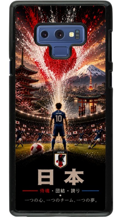 Samsung Galaxy Note9 Case Hülle - Fussball Japan splash 2026
