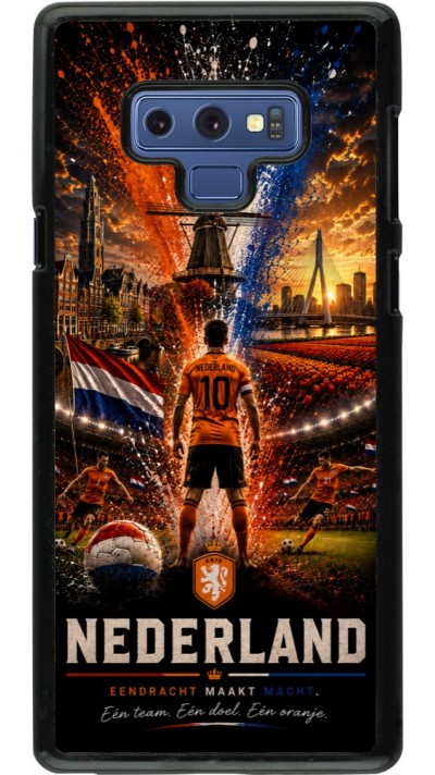 Samsung Galaxy Note9 Case Hülle - Fussball Niederlande splash 2026