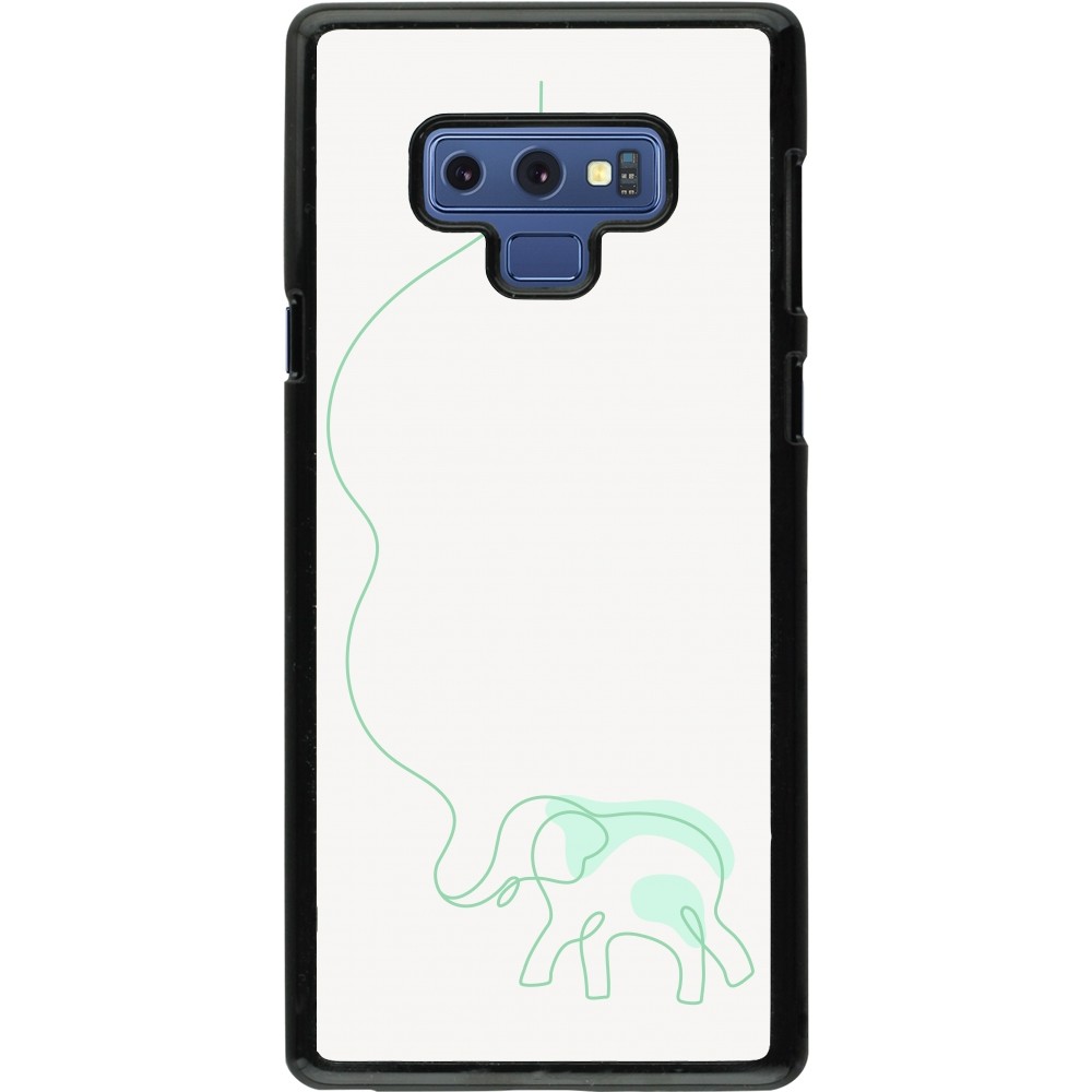 Samsung Galaxy Note9 Case Hülle - Spring 23 baby elephant