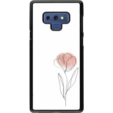 Samsung Galaxy Note9 Case Hülle - Spring 23 minimalist flower