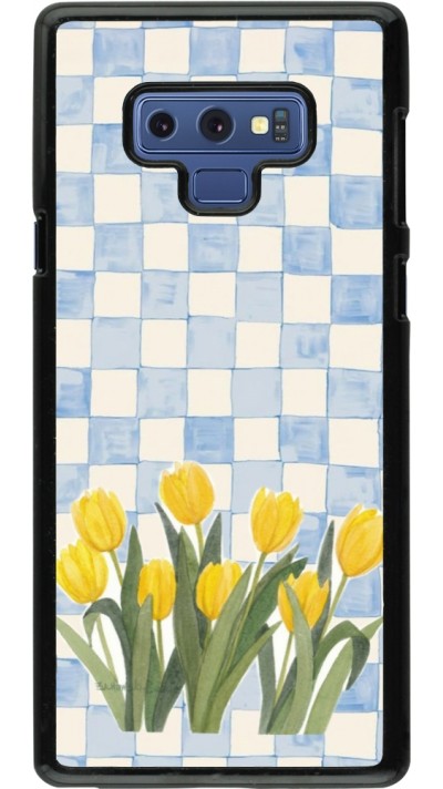Coque Samsung Galaxy Note9 - Blue vichy tulips Spring 2026