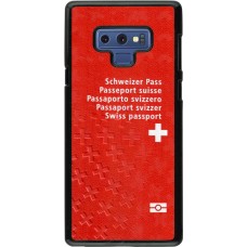 Hülle Samsung Galaxy Note9 - Swiss Passport