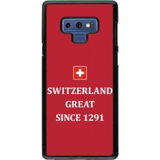 Samsung Galaxy Note9 Case Hülle - Switzerland Great Since 1291