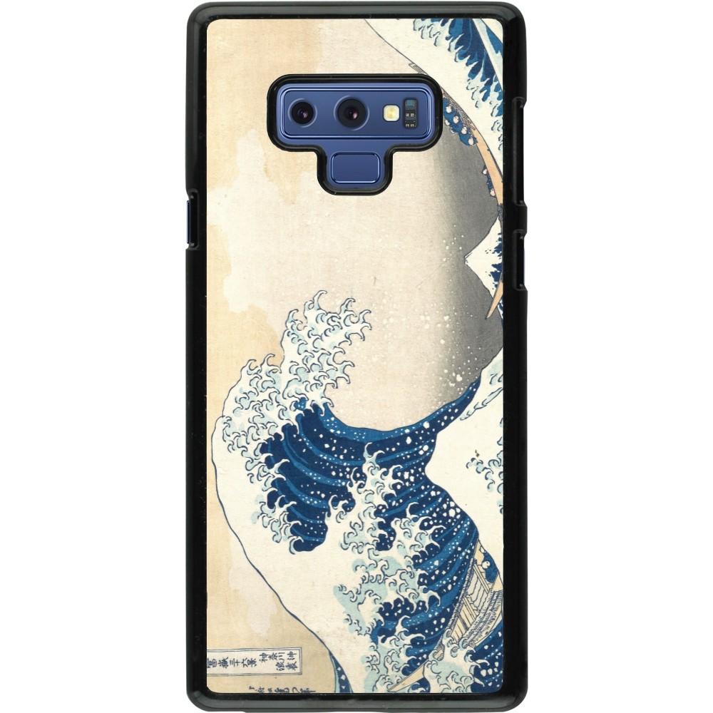 Samsung Galaxy Note9 Case Hülle - Kunstbild - Die große Welle vor Kanagawa - Hokusai