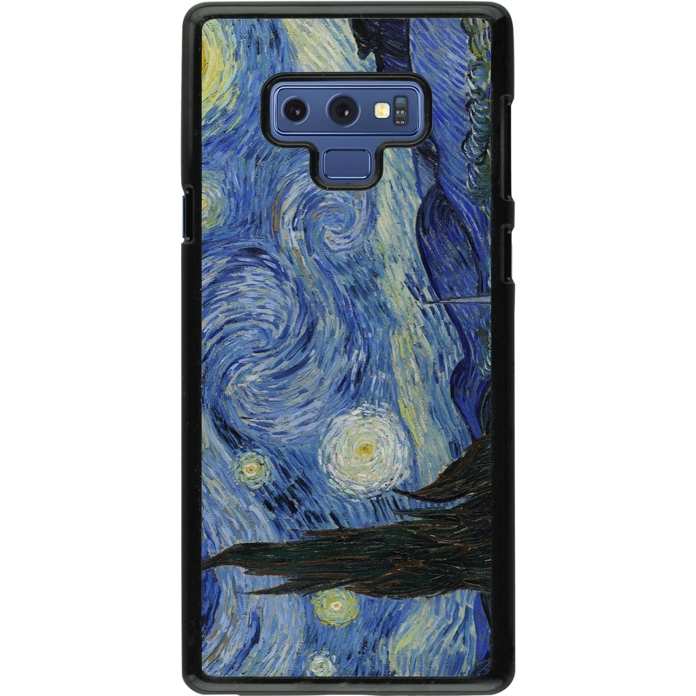 Coque Samsung Galaxy Note9 - Tableau art - La Nuit étoilée - Van Gogh