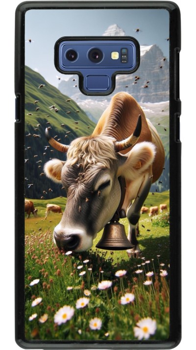 Samsung Galaxy Note9 Case Hülle - Kuh Berg Wallis