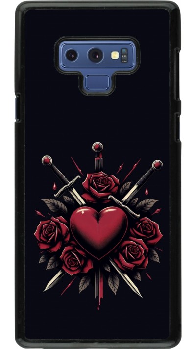Coque Samsung Galaxy Note9 - Valentine 2024 gothic love