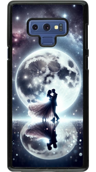 Samsung Galaxy Note9 Case Hülle - Valentin 2024 Liebe unter dem Mond