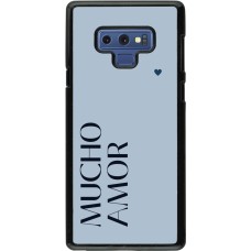 Coque Samsung Galaxy Note9 - Valentine 2024 mucho amor azul