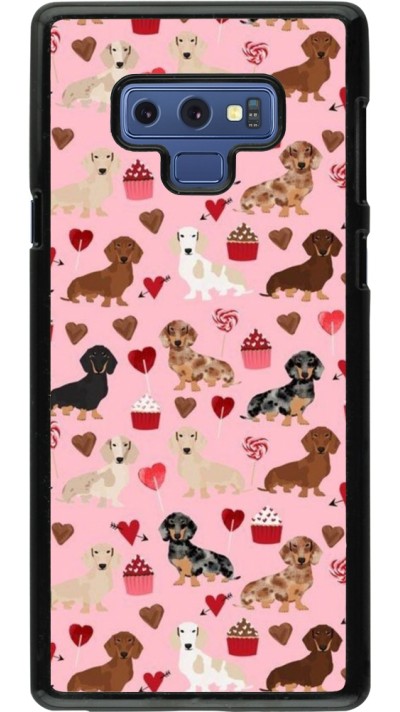 Coque Samsung Galaxy Note9 - Valentine 2024 puppy love