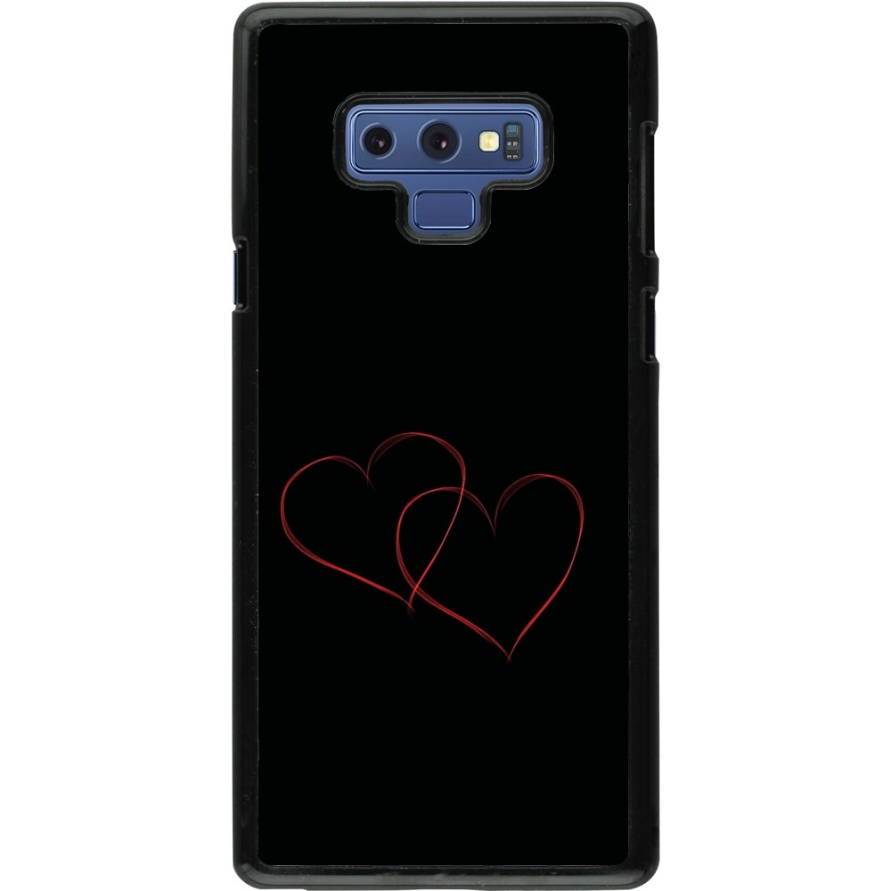 Coque Samsung Galaxy Note9 - Valentine 2023 attached heart