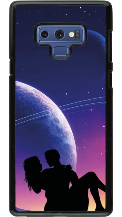 Coque Samsung Galaxy Note9 - Valentine 2023 couple love to the moon