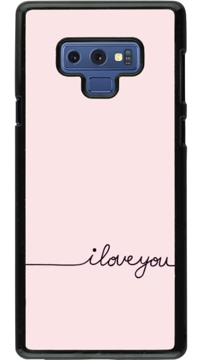 Coque Samsung Galaxy Note9 - Valentine 2023 i love you writing