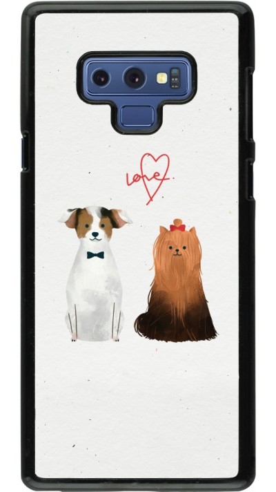 Coque Samsung Galaxy Note9 - Valentine 2023 love dogs