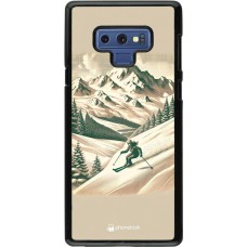 Coque Samsung Galaxy Note9 - Vintage Ski Mountain