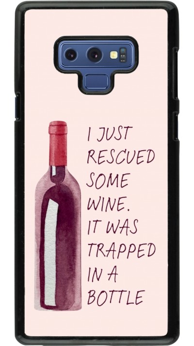 Samsung Galaxy Note9 Case Hülle - I just rescued some wine